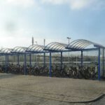 Arnsdorf Bahnhof Fahrradabstellplatz 2021